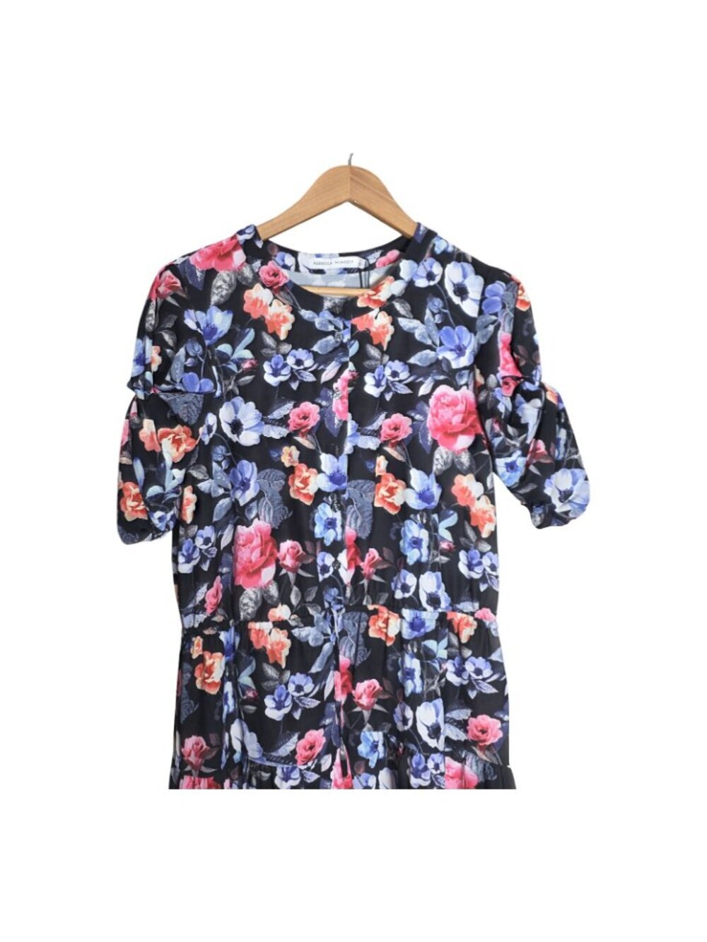 NWT Women's - Rebecca Minkoff Aston Floral Dress, Size Large - Picture 3 of 11
